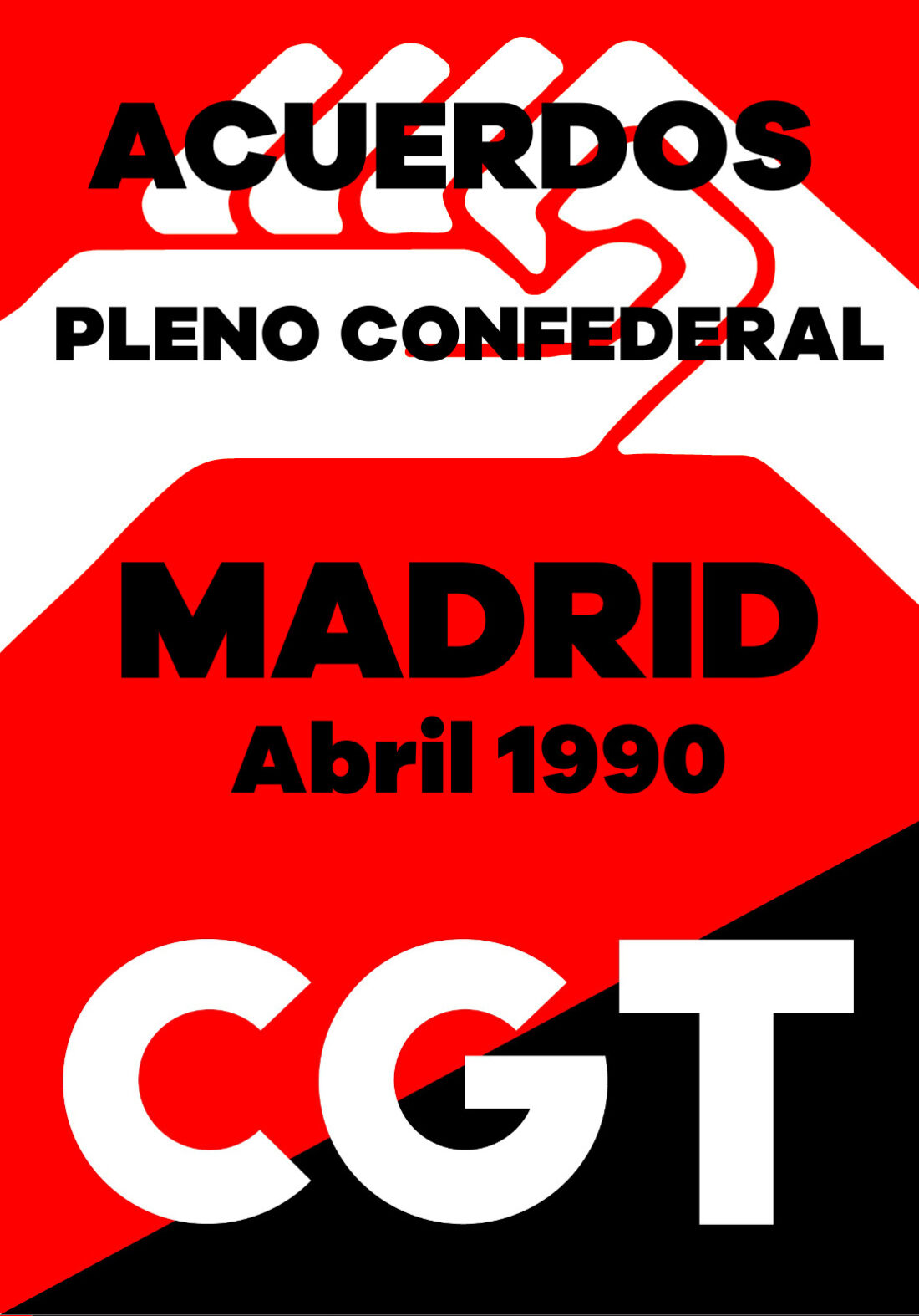 Pleno Confederal de Abril de 1990