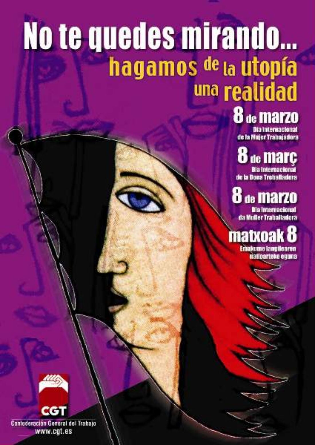 Cartel 8 Marzo 2003 CGT