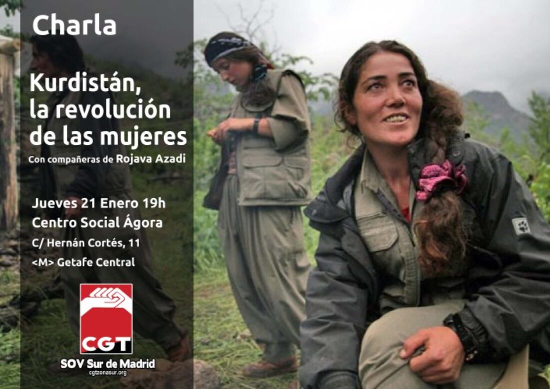 Charla: Kurdistán, la revolución de las mujeres