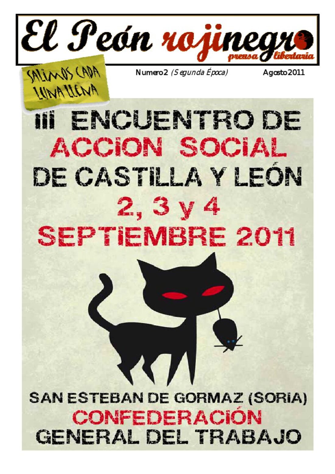 El Peón Rojinegro núm. 2 – Agosto 2011