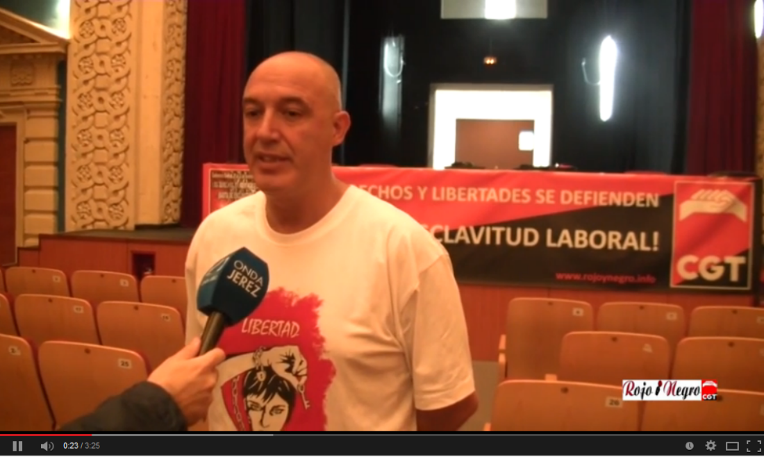 Vídeo: Rueda de prensa Conferencia Sindical Jerez 2014