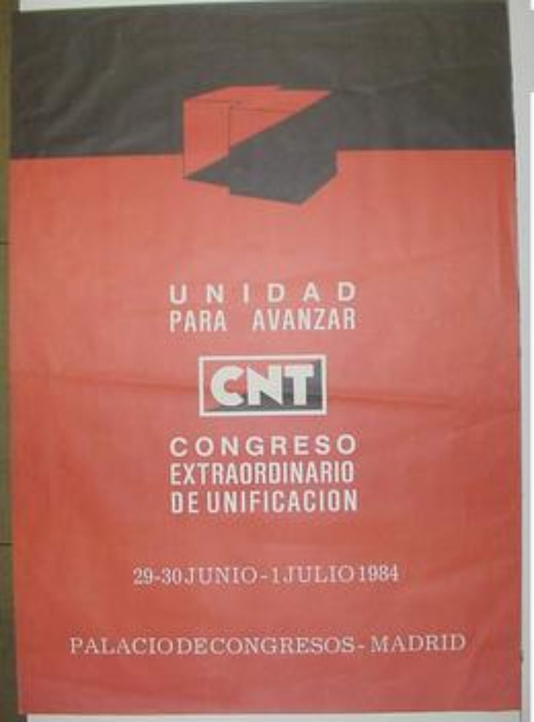 IX Congreso Extraordinario Unificación Madrid 1984