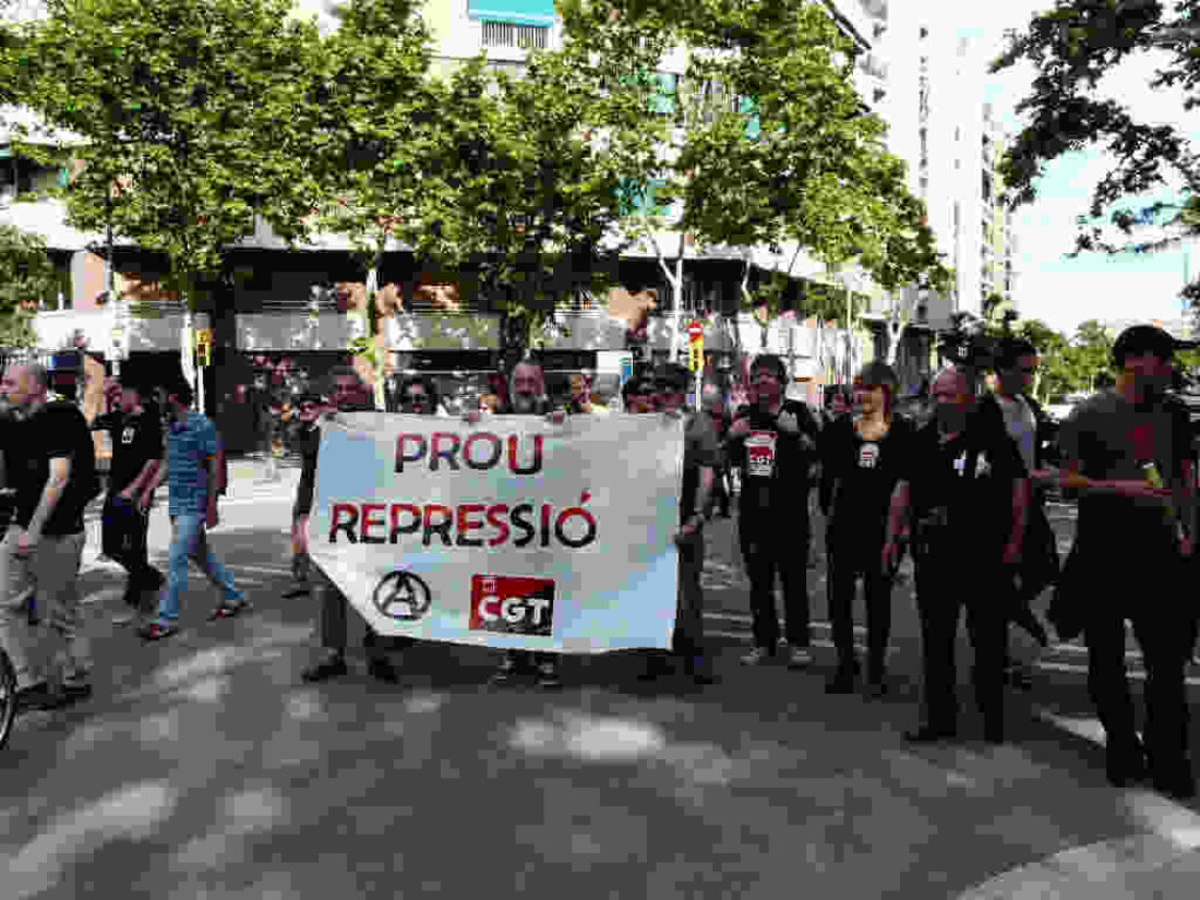 Manifestación el 1 de junio en solidaridad con lxs encausados del Barrio del Clot por la HG 29-S