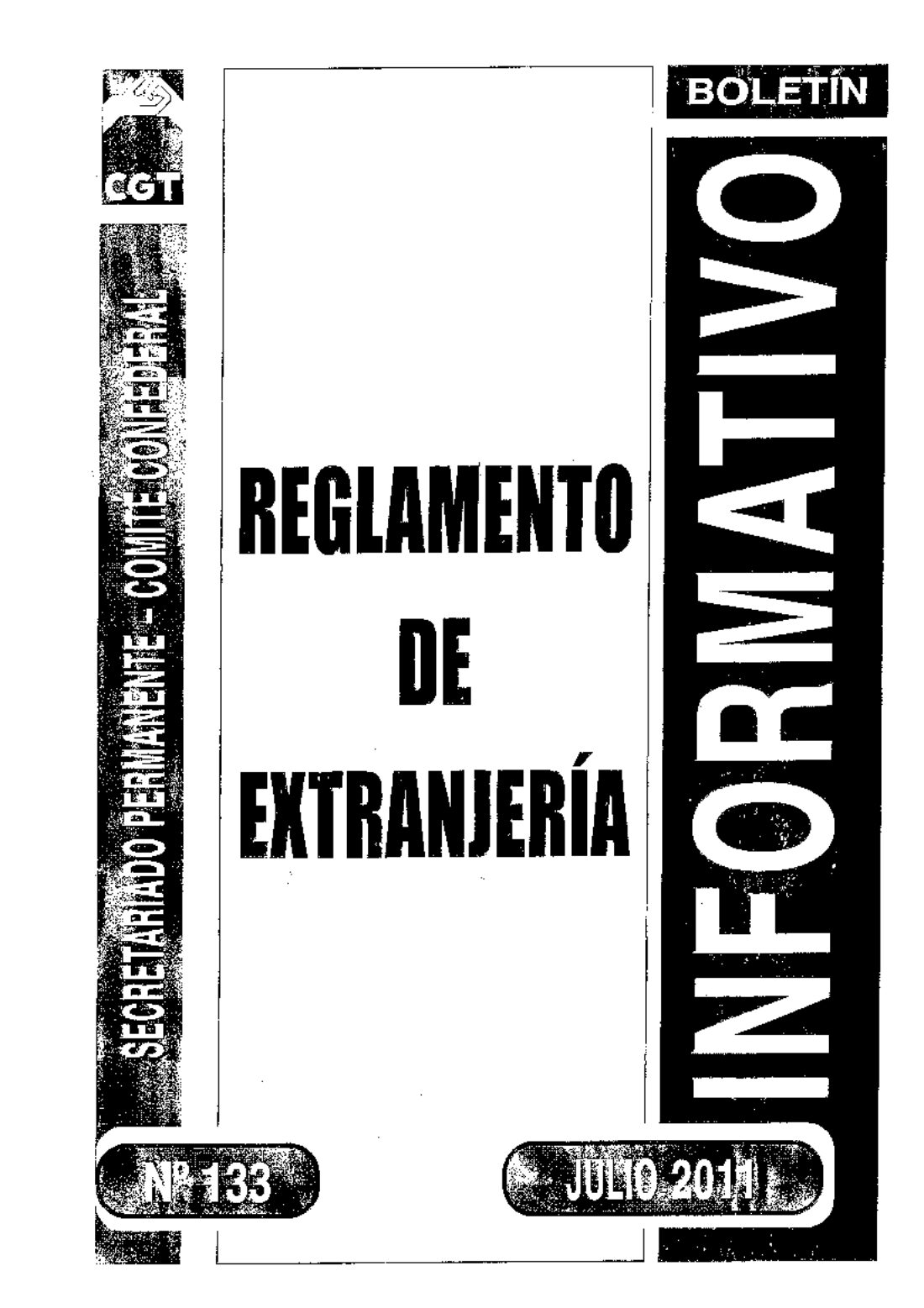 133. Reglamento de Estranjería (RD 557/2010)