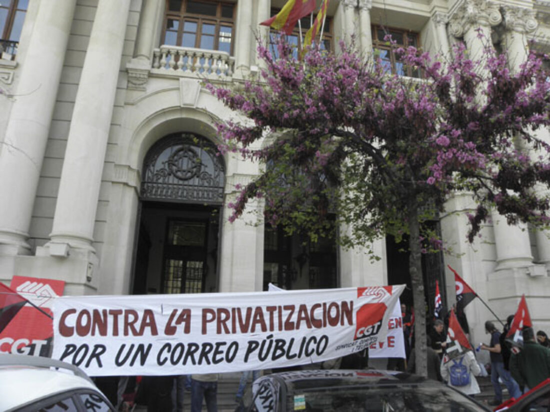 El 5 de abril CGT-Correos se moviliza