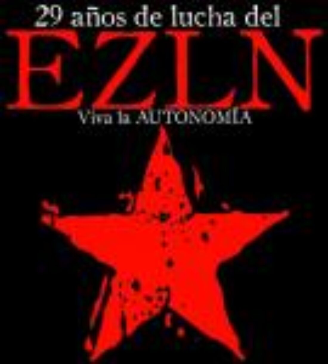 Pronunciamiento de la CGT a 29 años de la fundación del EZLN