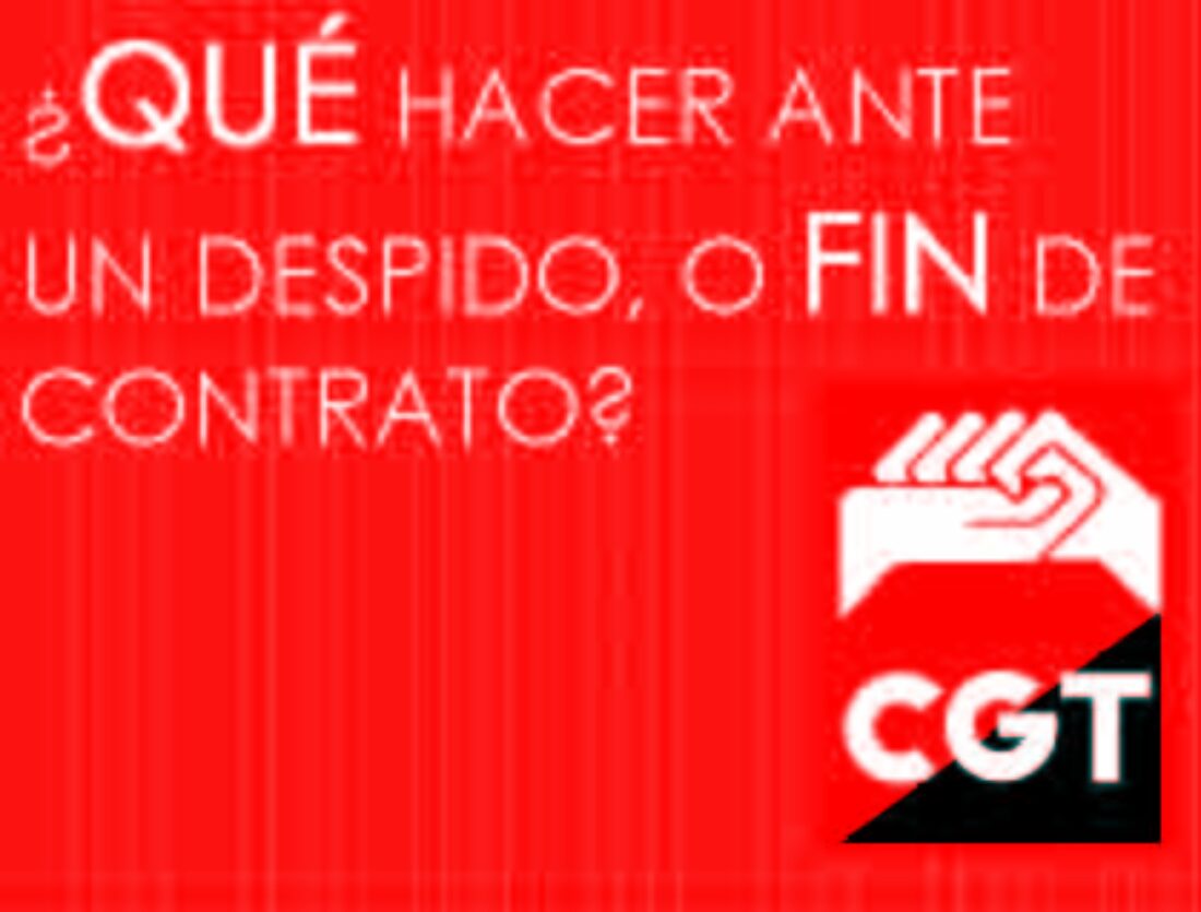 Guía «Que hacer ante un despido o un fin de contrato»