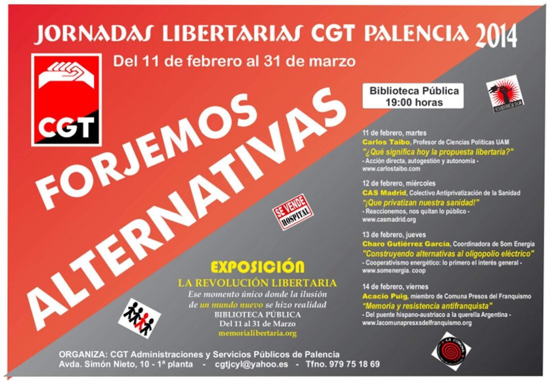 Jornadas Libertarias Palencia 2014