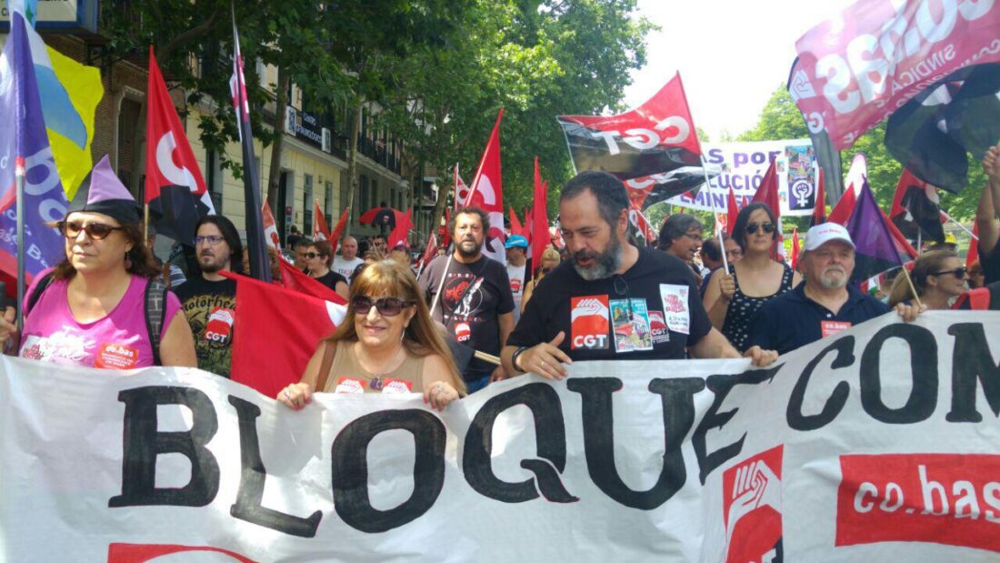 Miles de personas acuden a Madrid a pedir “Pan, Trabajo, Techo e Igualdad” junto a las Marchas de la Dignidad