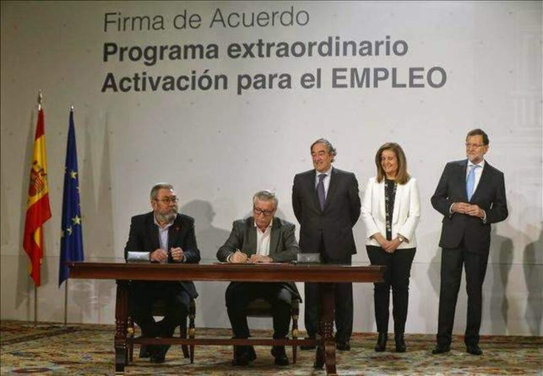 Gobierno del PP, Patronal: CEOE -CEPIME y CC.OO-UGT…La foto de la ignominia