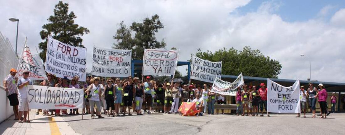 Varapalo judicial a las multinacionales Sodexo y Ford: El TSJCV declara nulo el ERE que afecta a 45 trabajadores de la contrata de comedores de Ford