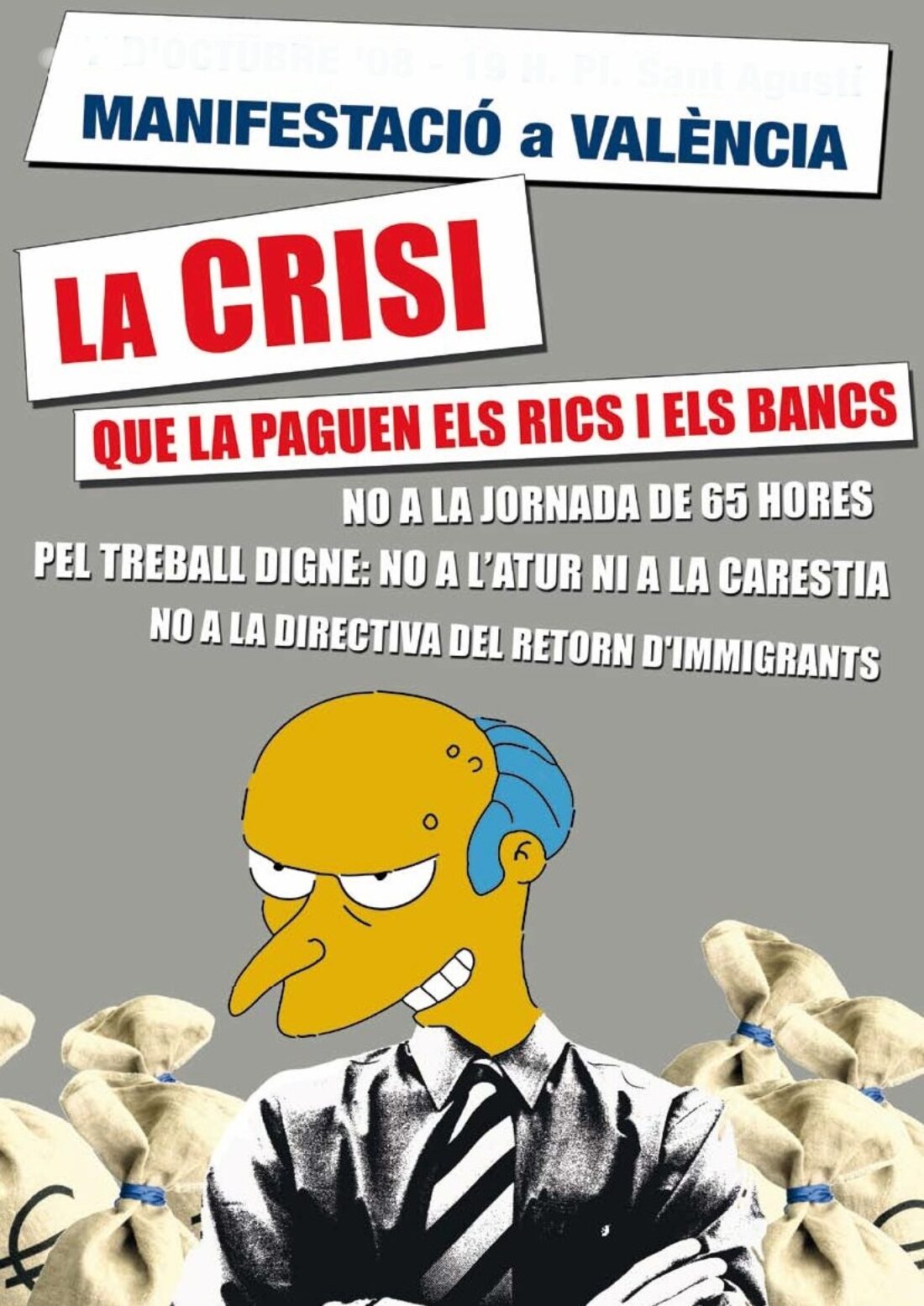 La crisis : Que la paguen los ricos y los bancos !!