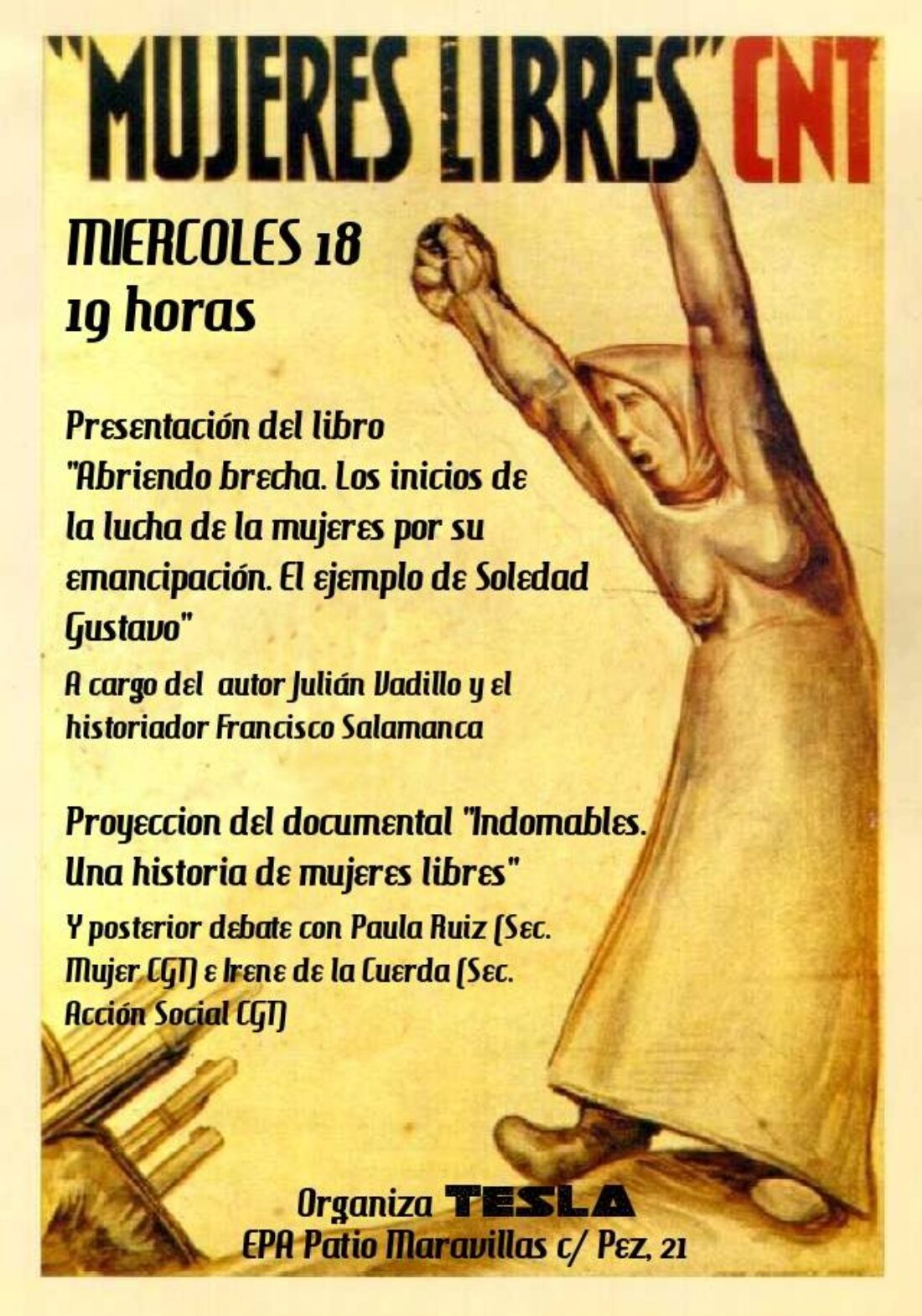 A propósito de Mujeres Libres y su lucha