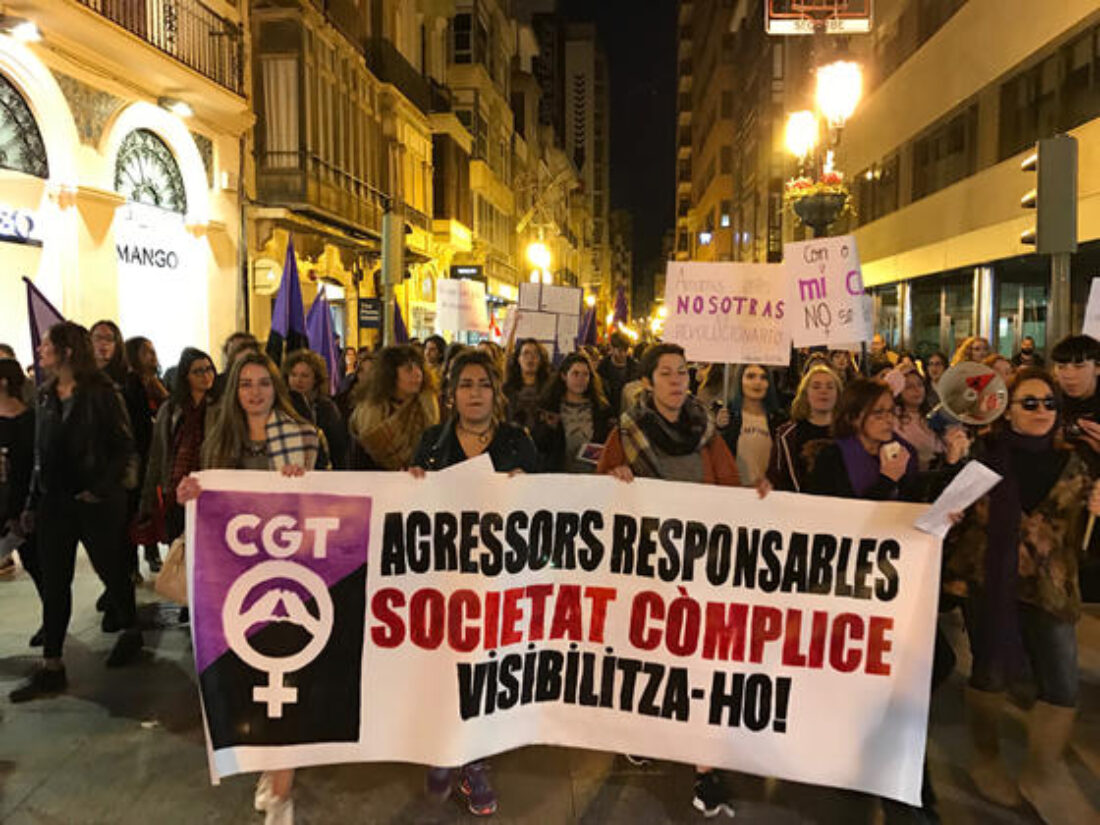 Cientos de miles de mujeres salen a las calles de todo el Estado pidiendo igualdad y el fin de las Violencias Machistas