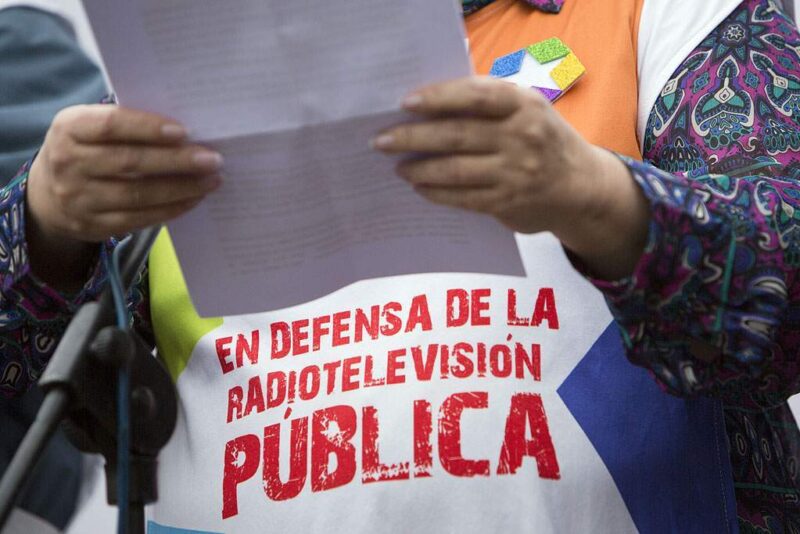 Manifestación en defensa de Telemadrid y contra el ERE en su primer aniversario - Imagen-13