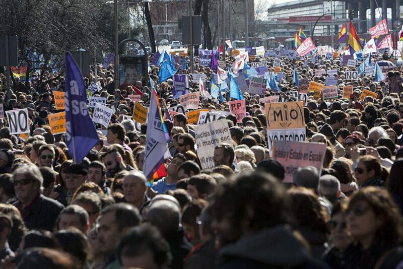 [Fotos]: Manifestación en Madrid por el aborto libre - Imagen-4