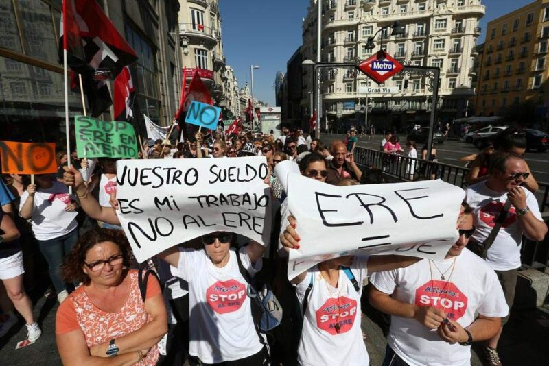 [Fotos]: Concentración en Madrid contra el ERE de Atento - Imagen-4