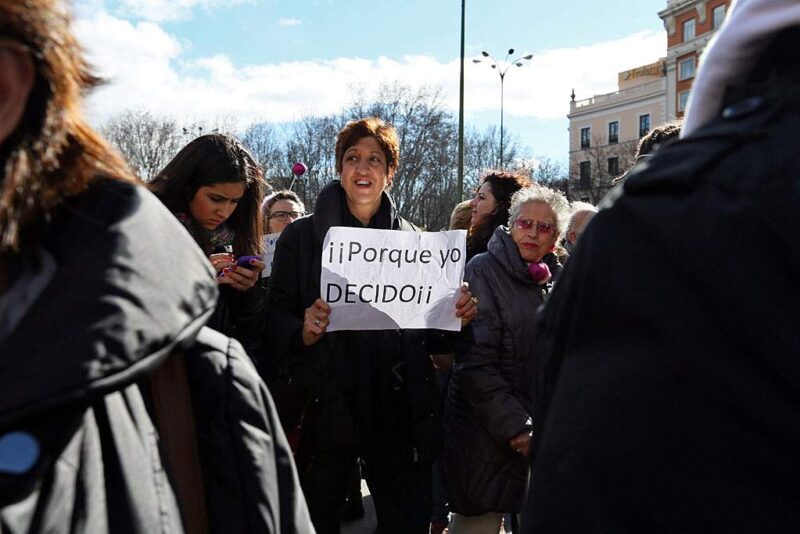 [Fotos]: Manifestación en Madrid por el aborto libre - Imagen-10