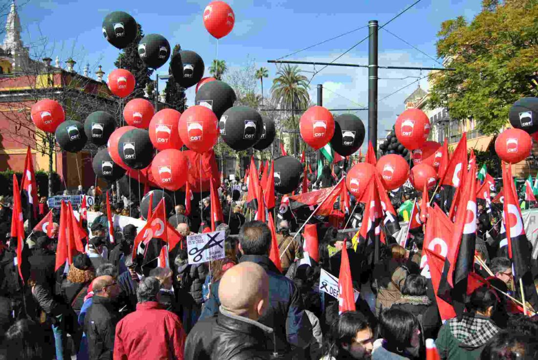 Manifestación 28-F Sevilla Bloque Crítico [video]