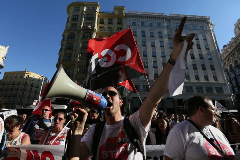 [Fotos]: Concentración en Madrid contra el ERE de Atento - Imagen-14